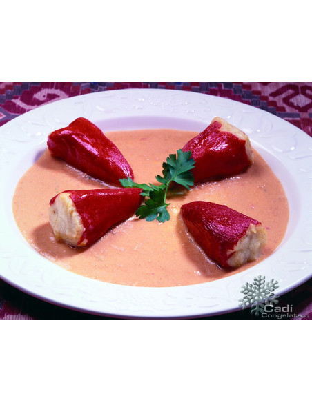 PIMIENTOS DEL PIQUILLO RELLENOS BACALAO
