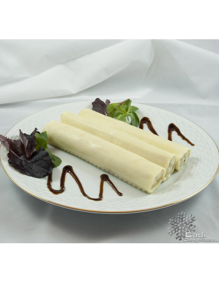 CANELONES XXL DE BRANDADA DE BACALAO