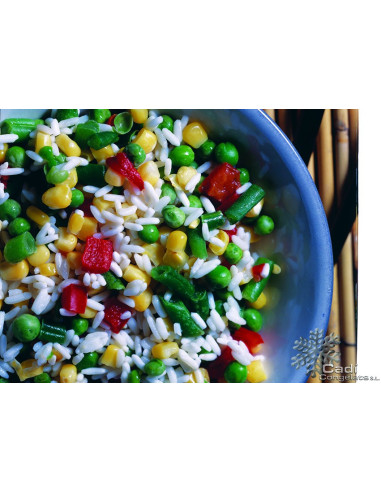 ENSALADA DE ARROZ CON VERDURAS