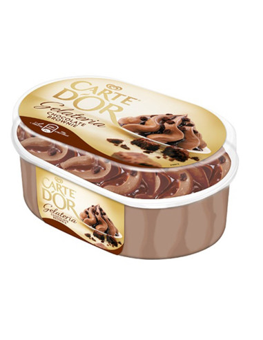CARTE D’OR GELATERIA BROWNIE 900 ml.