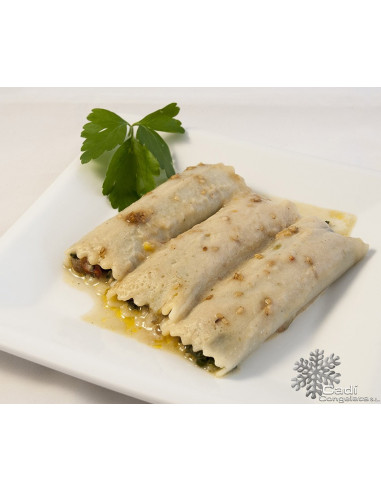 CANELONES DE VERDURA-VEGANOS Bandeja 6u. 2...
