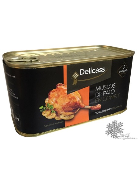 CUIXES D'ÀNEC CONFITATS  Llauna 2u.