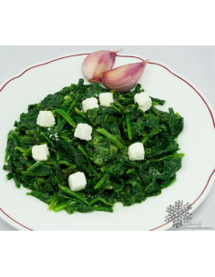 SALTEADO DE ESPINACA
