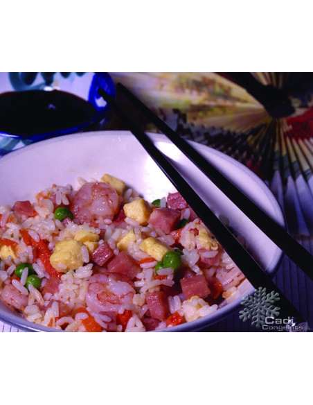 ARROZ 3 DELICIAS CON TORTILLA